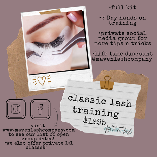 Classic Lash Training